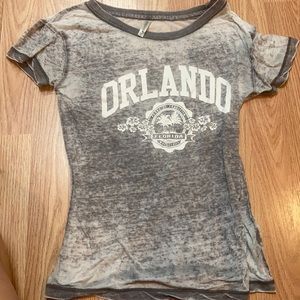 Size Small Semi-see through Orlando T-Shirt!